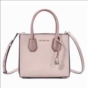 Michael Kors Mercer Pebbled Leather Crossbody